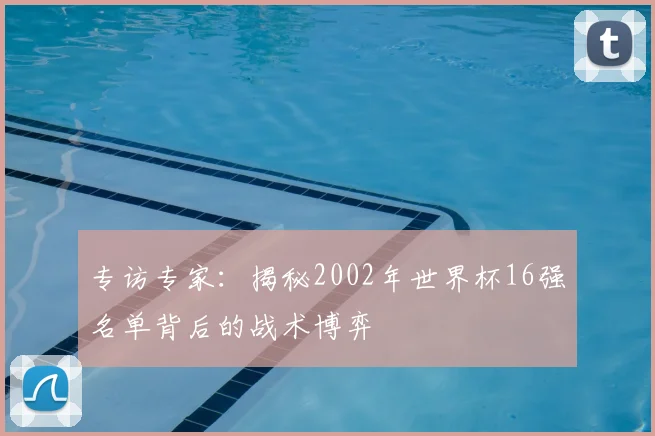 专访专家:揭秘2002年世界杯16强名单背后的战术博弈